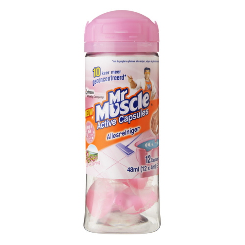 Mr Muscle Active Capsules joy of Spring 12 Capsules